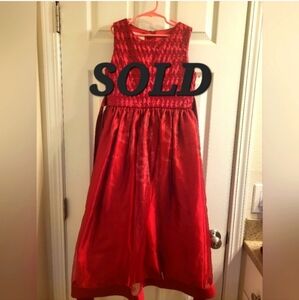 Red Christmas Cinderella Dress